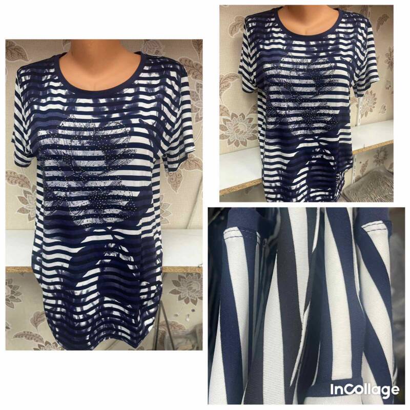 Bluzki damskie Roz L-3XL, Mix Kolor Paczka 12 szt